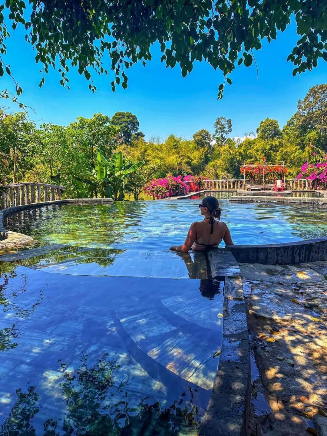 Green Bamboo Lodge Resort Cat Tien Extérieur photo