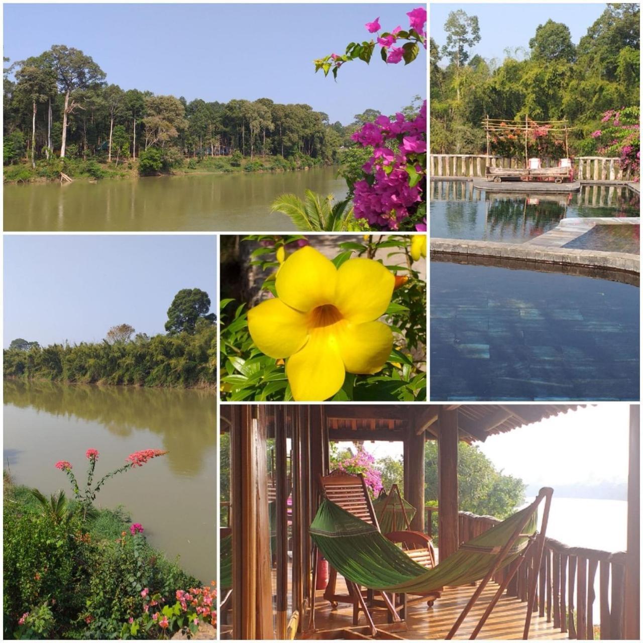 Green Bamboo Lodge Resort Cat Tien Extérieur photo