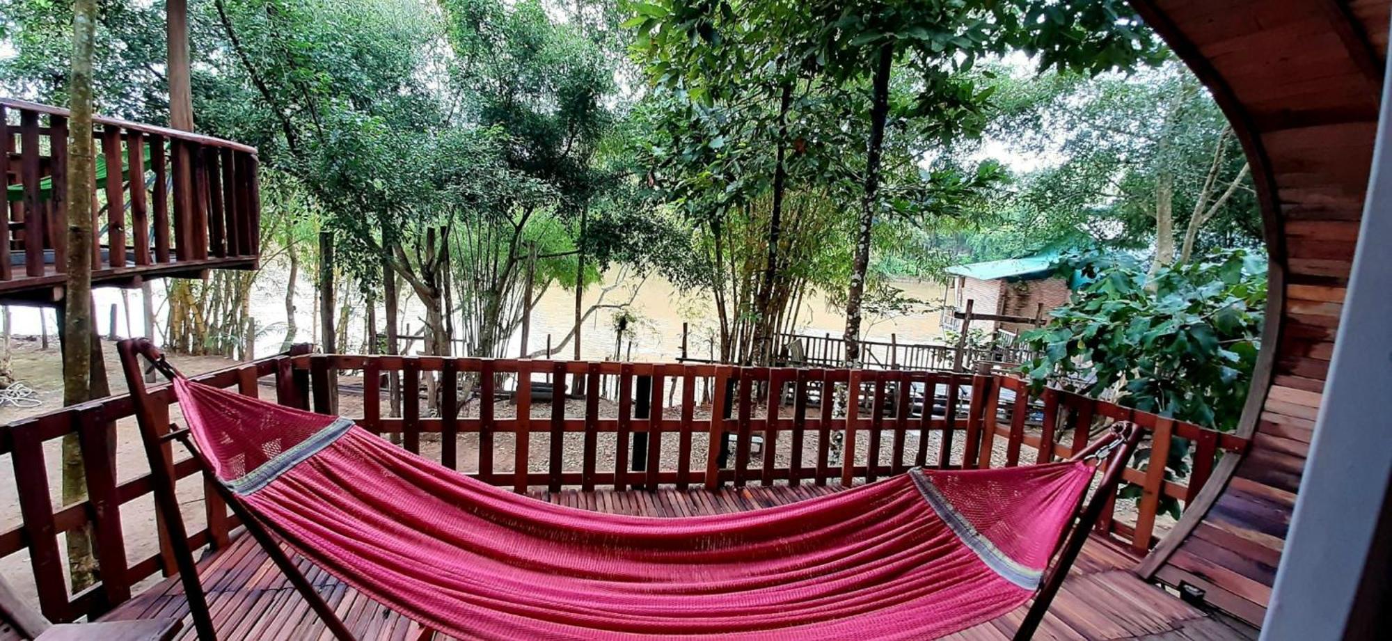 Green Bamboo Lodge Resort Cat Tien Extérieur photo