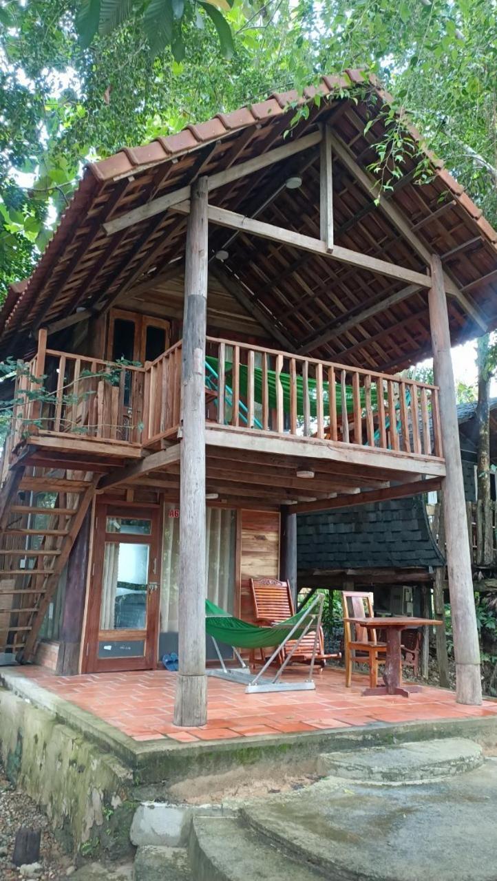 Green Bamboo Lodge Resort Cat Tien Extérieur photo